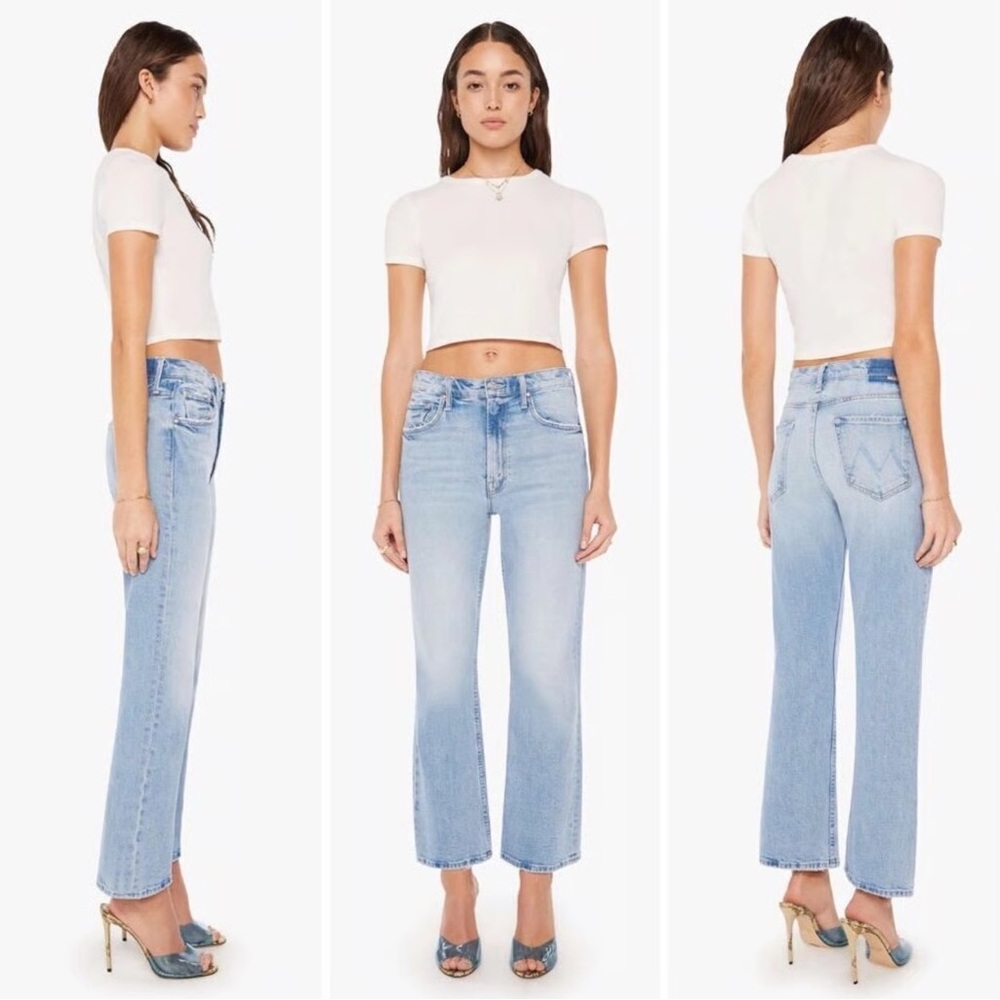 MOTHER SUPERIOR The Scooter Ankle Jeans